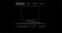 Desktop Screenshot of hamiltonandblackhall.co.uk